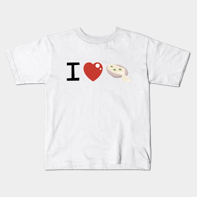 I love vitel toné Kids T-Shirt by Illi & Gris